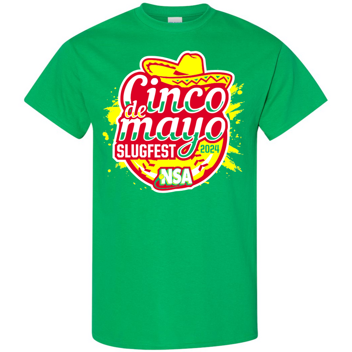 2024 NSA Cinco de Mayo Slugfest Fastpitch Tournament T-Shirt