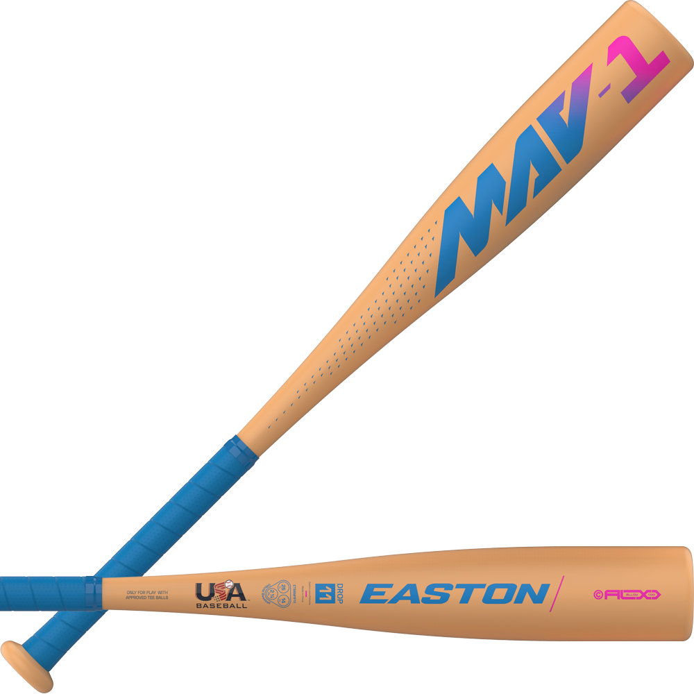 2026 Easton MAV1 Flash (-11) 2 5/8" USA T-Ball Baseball Bat: ETB6M1F11