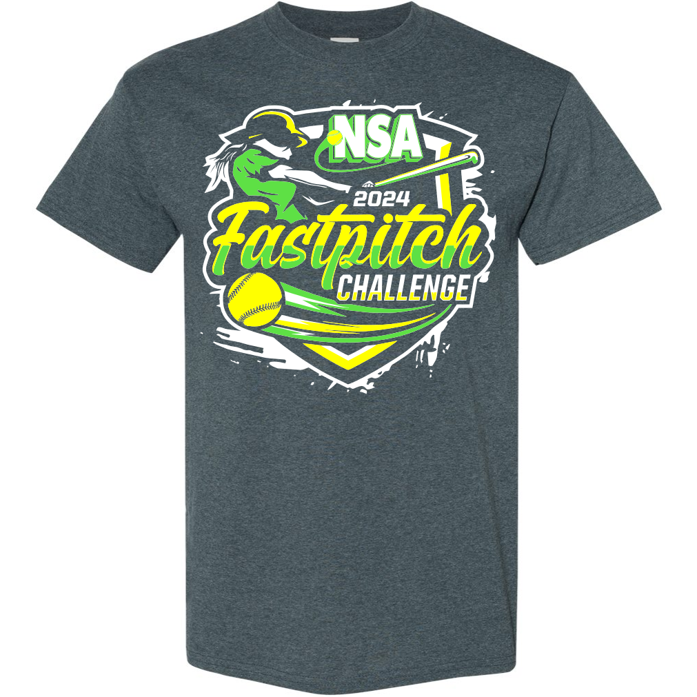 2024 NSA Fastpitch Challenge Fastpitch Tournament T Shirt