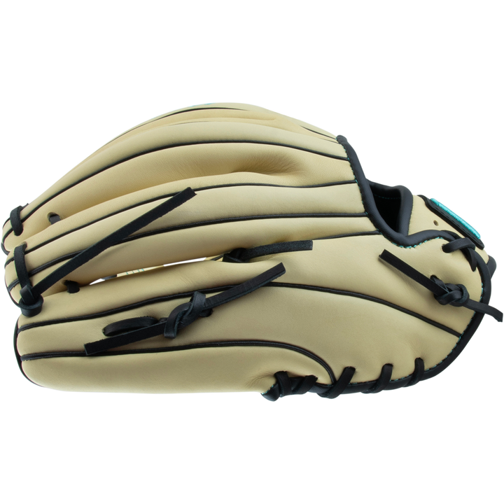 The Marucci Oxbow 44A4 11.75" Baseball Glove (MFG3OX44A4) is a premium infield glove by Marucci, crafted from full-grain cowhide leather and displayed on a crisp white background.