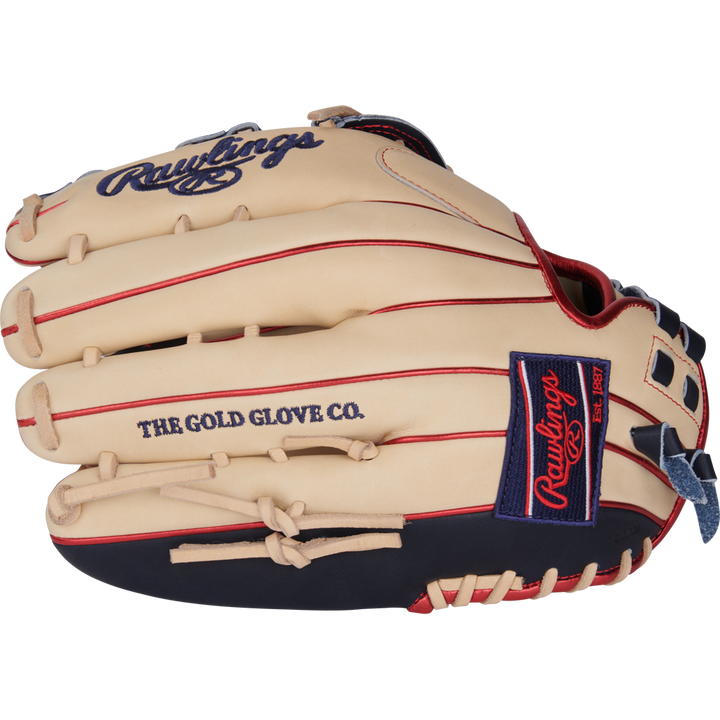 The Rawlings Heart of the Hide 12.75" Fastpitch Glove (PRO1275SB-6CN) is shown on a white background.