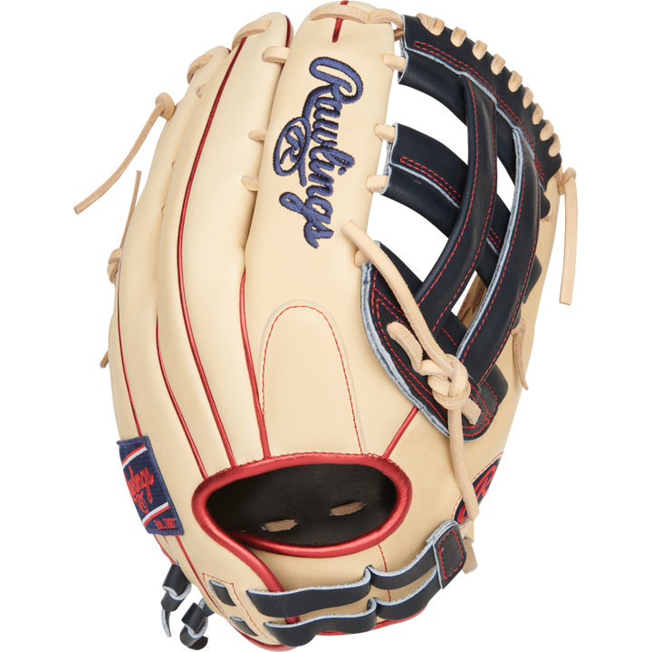 A Rawlings Heart of the Hide 12.75" Fastpitch Glove (PRO1275SB-6CN) is displayed on a white background.