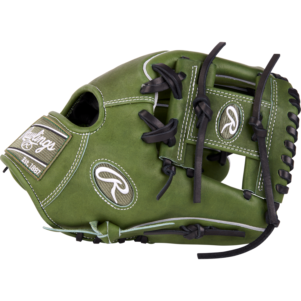 Rawlings Heart of the Hide 11.5" Military Green Baseball Glove PRO204 Diamond Sport Gear