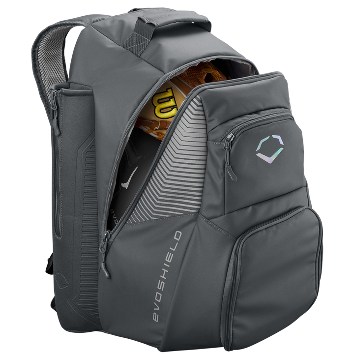 The EvoShield Tone Set Backpack (WB57304) by EvoShield is a grey, water resistant backpack shown on a white background.