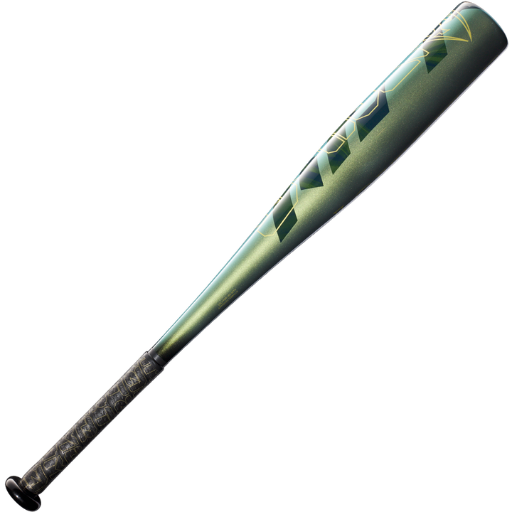 The 2023 Louisville Slugger Meta (-13) USA T-Ball Baseball Bat (WBL2667010) features a black handle and a composite build inspired by the iconic Louisville Slugger Meta design.