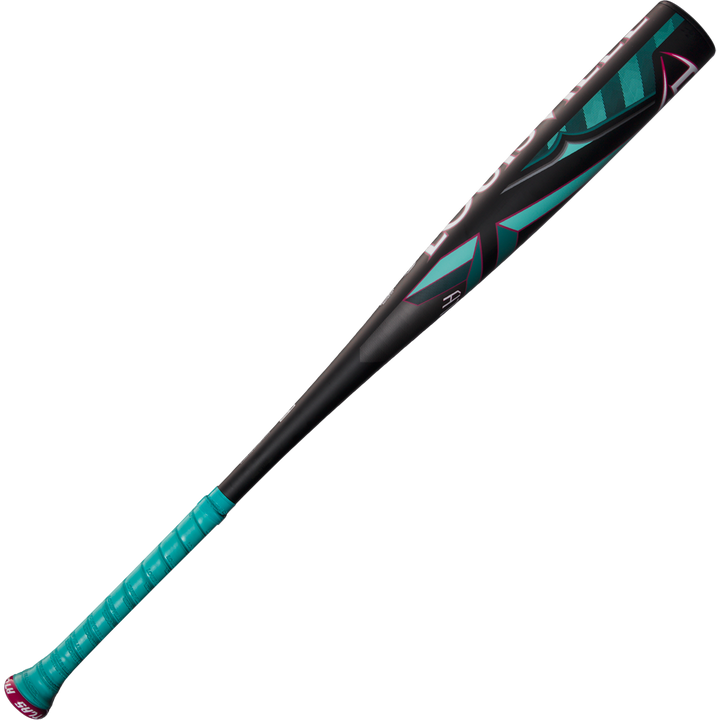 The 2025 Louisville Slugger Atlas (-3) BBCOR Baseball Bat (WBL2968010) is a durable black and blue one-piece alloy bat from Louisville Slugger.