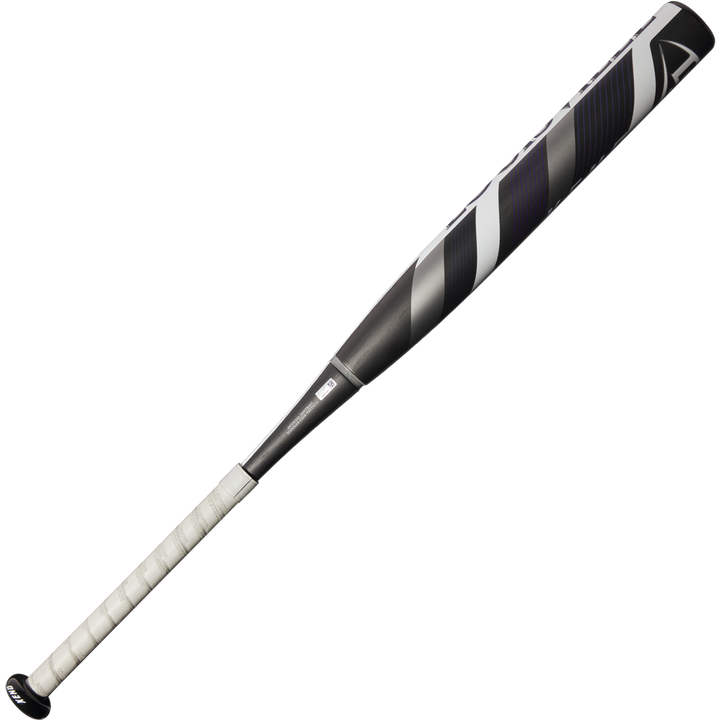 The 2025 Louisville Slugger Xeno (-8) Fastpitch Softball Bat (WBL2998010) features a white handle and composite barrel for enhanced performance.