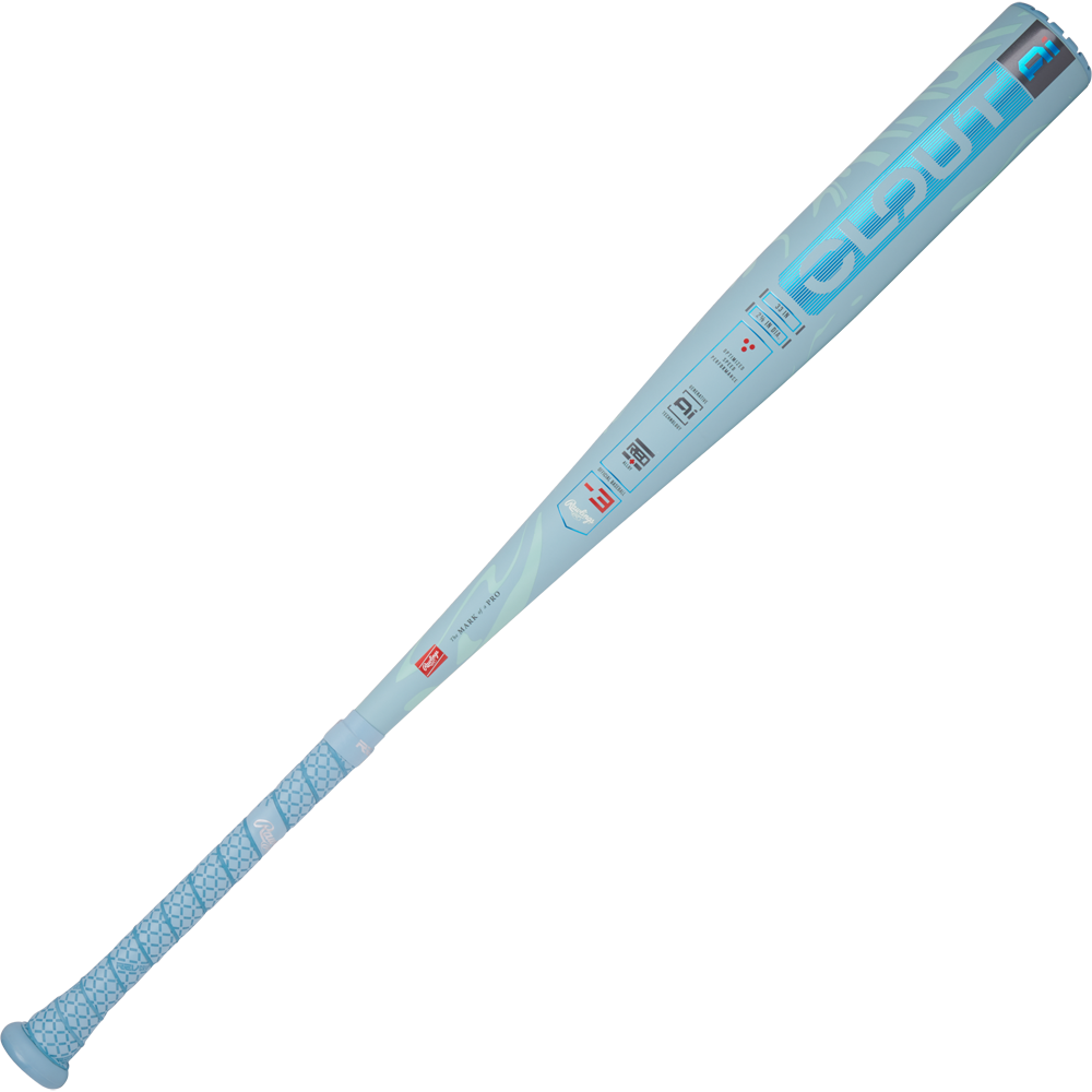 The Rawlings 2025 Clout AI (-3) BBCOR Baseball Bat (RBB5C3) uses artificial intelligence to boost your performance at the plate. This one-piece BBCOR bat features an optimized handle for advanced play.