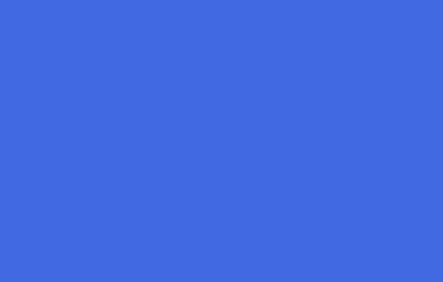 A solid blue rectangle with no visible patterns, objects, or text.
