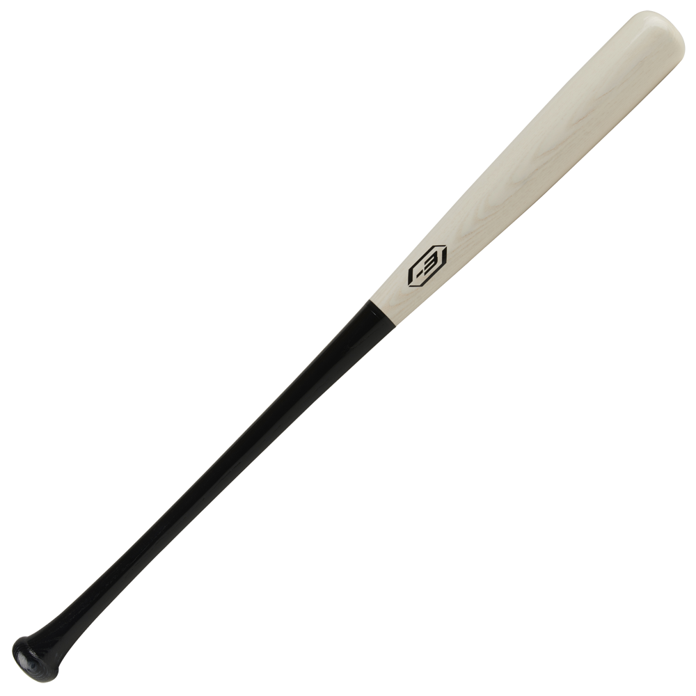 The Rawlings Player Preferred Ash Wood Baseball Bat: 271RAB features a classic 271 profile, black handle, and natural wood barrel, all in lightweight Ash wood. Displayed on a white background.
