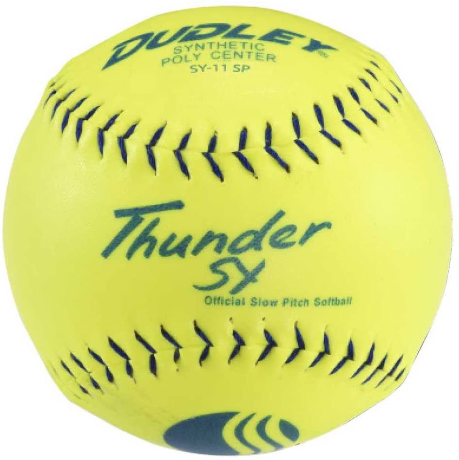 Dudley USSSA Thunder SY Classic W 11" 44/400 Synthetic Slowpitch Softballs: 4U542Y