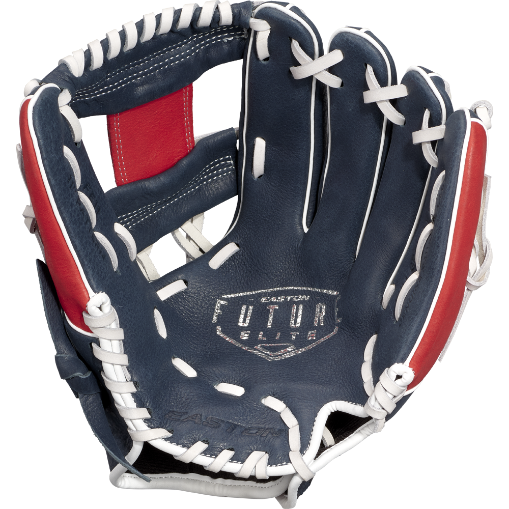 An Easton Future Elite 11" Baseball Glove (FE11-NYRD) is displayed on a white background.