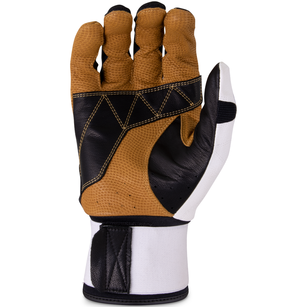 Marucci Blacksmith Adult Batting Gloves: MBGBKSMFW