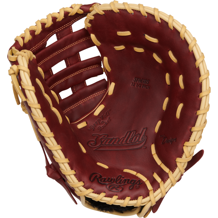 Rawlings Sandlot 12.5" Baseball First Base Mitt: SFM18S