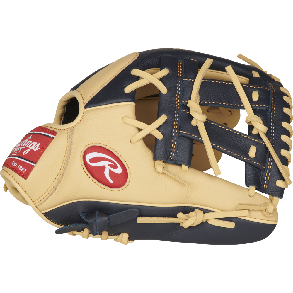 A Rawlings Select Pro Lite 11.5" Manny Machado Baseball Glove (SPL150MMC) is shown on a white background.