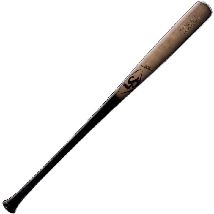 The Louisville Slugger MLB Prime Birch C271 Wood Baseball Bat (WBL2684010) features a dark handle fading to a lighter barrel, balanced swing weight, and displays the LS logo near the middle.