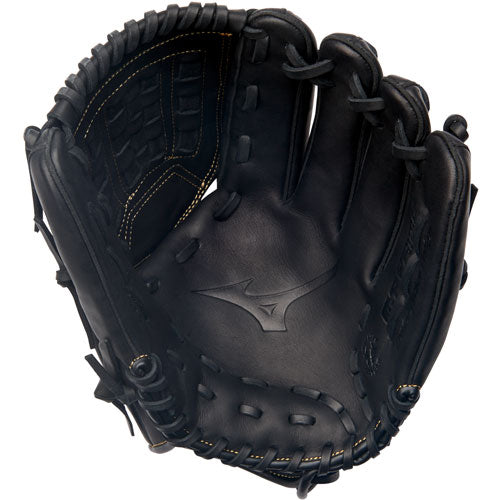 The Mizuno MVP Prime 12" Baseball Glove (GMVP1200P4, 313055) features Bio Soft Leather with visible stitching and laces, open to show the palm and webbing.