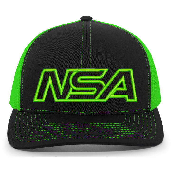 NSA Outline Series Snapback Hat: 104