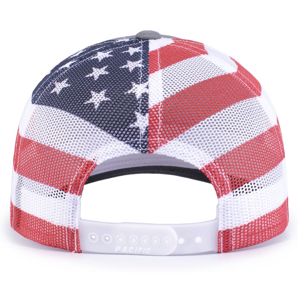 Usa Flag Printed Baseball Color Block Breathable Mesh - United Kingdom
