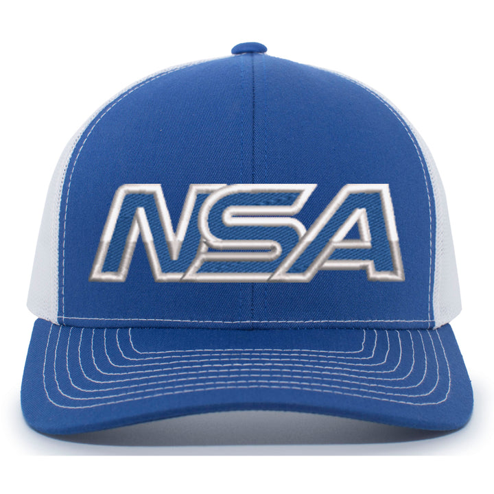 NSA Outline Series Snapback Hat: 104