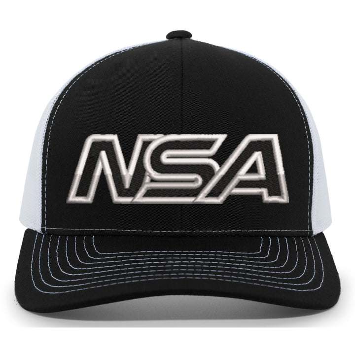 NSA Outline Series Snapback Hat: 104