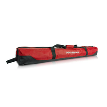 The PowerNet 7' x 7' Deluxe Replacement Carry Bag (1094) offers stylish red and black design for easy transport of your PowerNet 7x7 hitting net or replacement net.