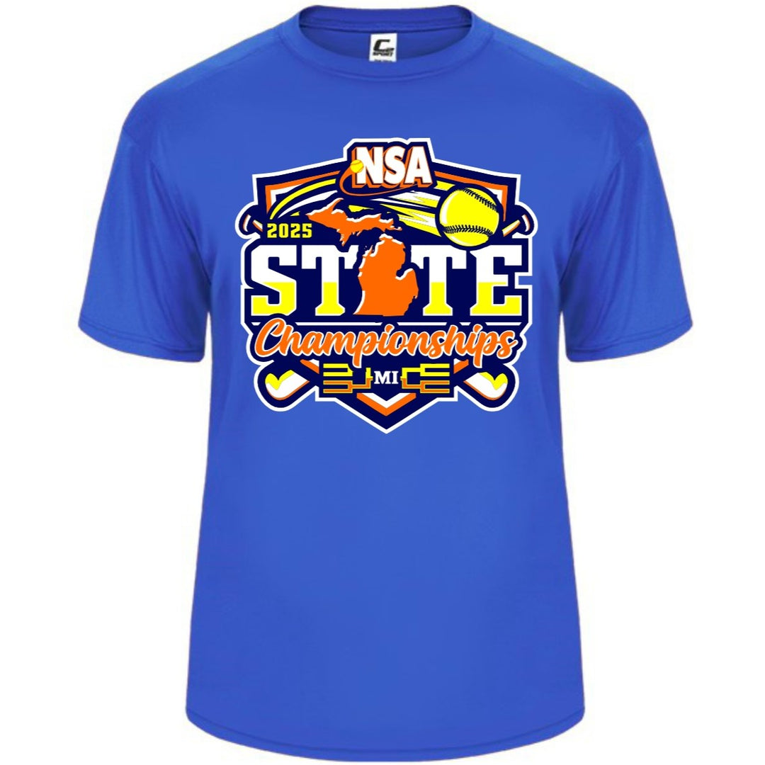 2025 NSA Michigan State Championships Fastpitch Tournament Shirt & Hoodie