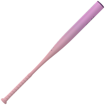 The 2026 Easton Ghost Unlimited (-11) Fastpitch Softball Bat features a textured grip, a pink-to-purple fade design, and Double Barrel EXT technology, shown isolated on a white background. Brand: Easton. Model: EFP6GHUL11.