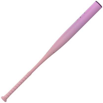 The 2026 Easton Ghost Unlimited (-11) Fastpitch Softball Bat (EFP6GHUL11) by Easton is pink with a darker pink tip and a wrapped handle, displayed against a plain white background.