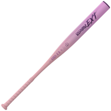 A pink and purple 2026 Easton Ghost Unlimited (-11) Fastpitch Softball Bat (EFP6GHUL11) by Easton, featuring Double Barrel EXT technology and various logos, shown isolated on a white background.