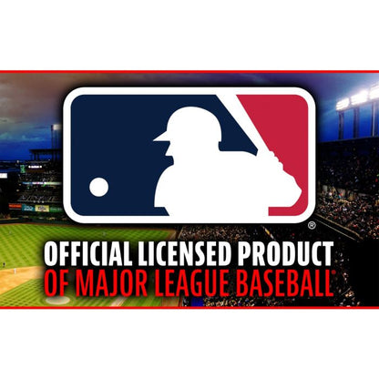 The Franklin MLB Pro Sunglasses: 24012C by Franklin feature the MLB logo on a stadium backdrop with "Official Licensed Product of Major League Baseball" text—ideal for fans seeking baseball sunglasses with UV protection.