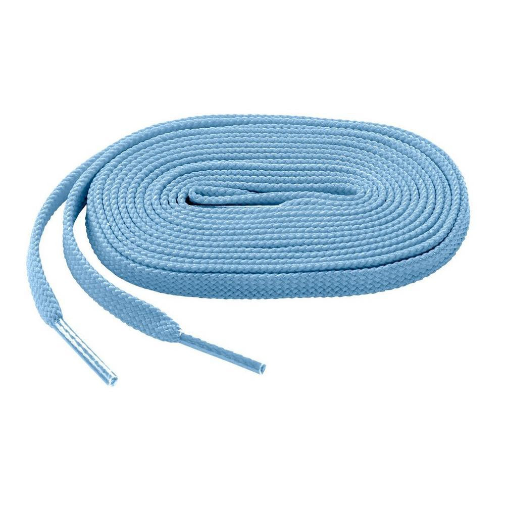 The Mizuno Shoelaces: 370201 in premium blue are perfect replacement laces for your favorite sneakers, shown on a white background.