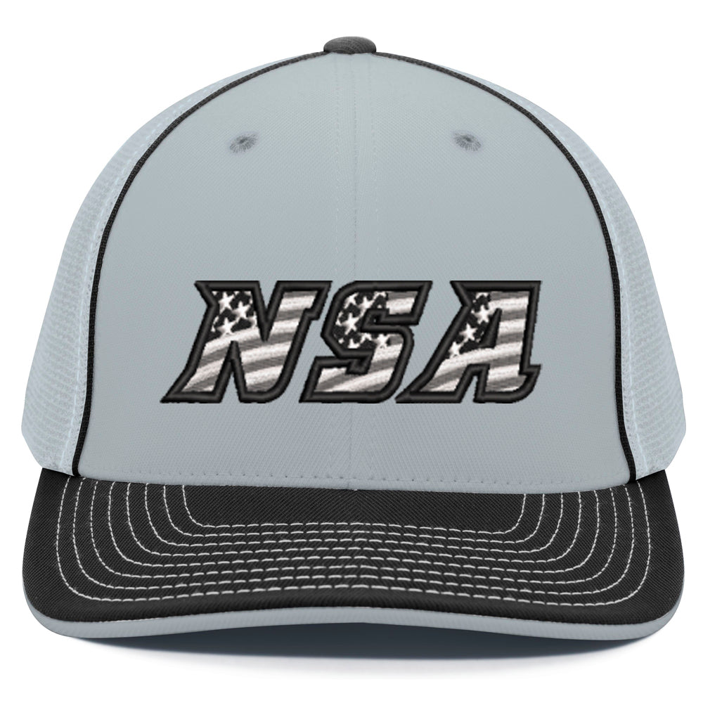 NSA Flag Series Flex Fit Hat: 404M