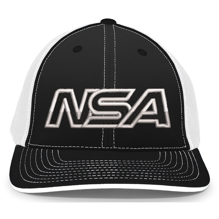 NSA Outline Series Flex Fit Hat: 404M