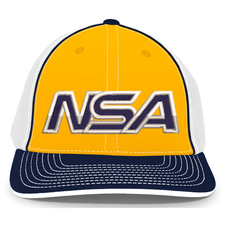 NSA Outline Series Flex Fit Hat: 404M