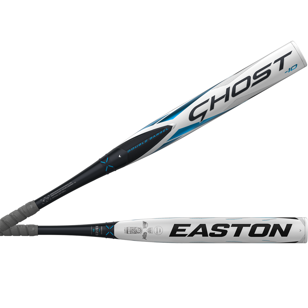 2023 Easton Ghost (-10) Double Barrel Fastpitch Softball Bat: FP23GH10