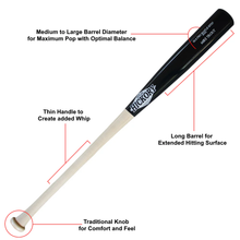 The Old Hickory Mike Trout MT27 Steel Pressed Maple Wood Bat combines durability and the iconic MT27 design—ideal for fans of Mike Trout game bats.