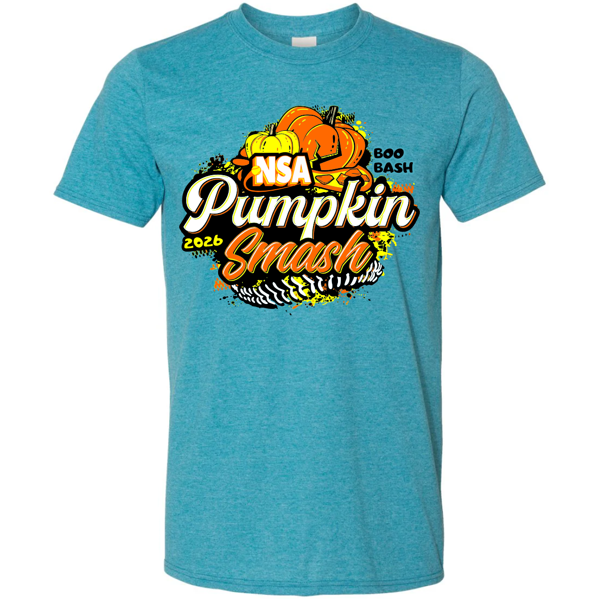 2026 NSA Boo Bash Pumkin Smash Fastpitch Tournament Shirt