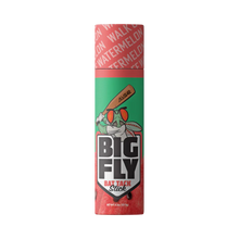 The All Star Big Fly Bat Tack Stick: BFST1 in watermelon flavor features a cartoon fly with a bat on a green and red label. Ideal for players seeking superior bat grip.