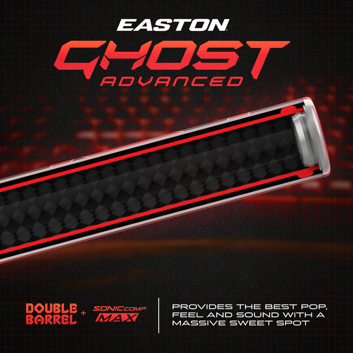 2026 Easton Ghost Advanced (-10) Fastpitch Softball Bat: EFP6GHAD10