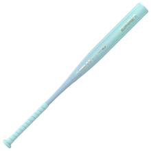 A light blue and teal 2027 Easton Ghost OG (-11) Fastpitch Softball Bat (EFP7GHOG11) with a Double Barrel design and "BASE BARREL" in silver on the barrel, displayed against a plain white background.