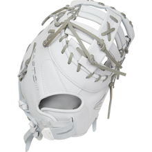 An Easton Professional Collection 13" Fastpitch Softball First Base Mitt (EPCFP13-10W) by Easton is displayed against a white background.