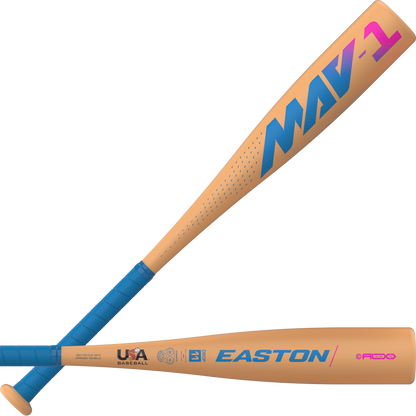 2026 Easton MAV1 Flash (-11) 2 5/8" USA T-Ball Baseball Bat: ETB6M1F11
