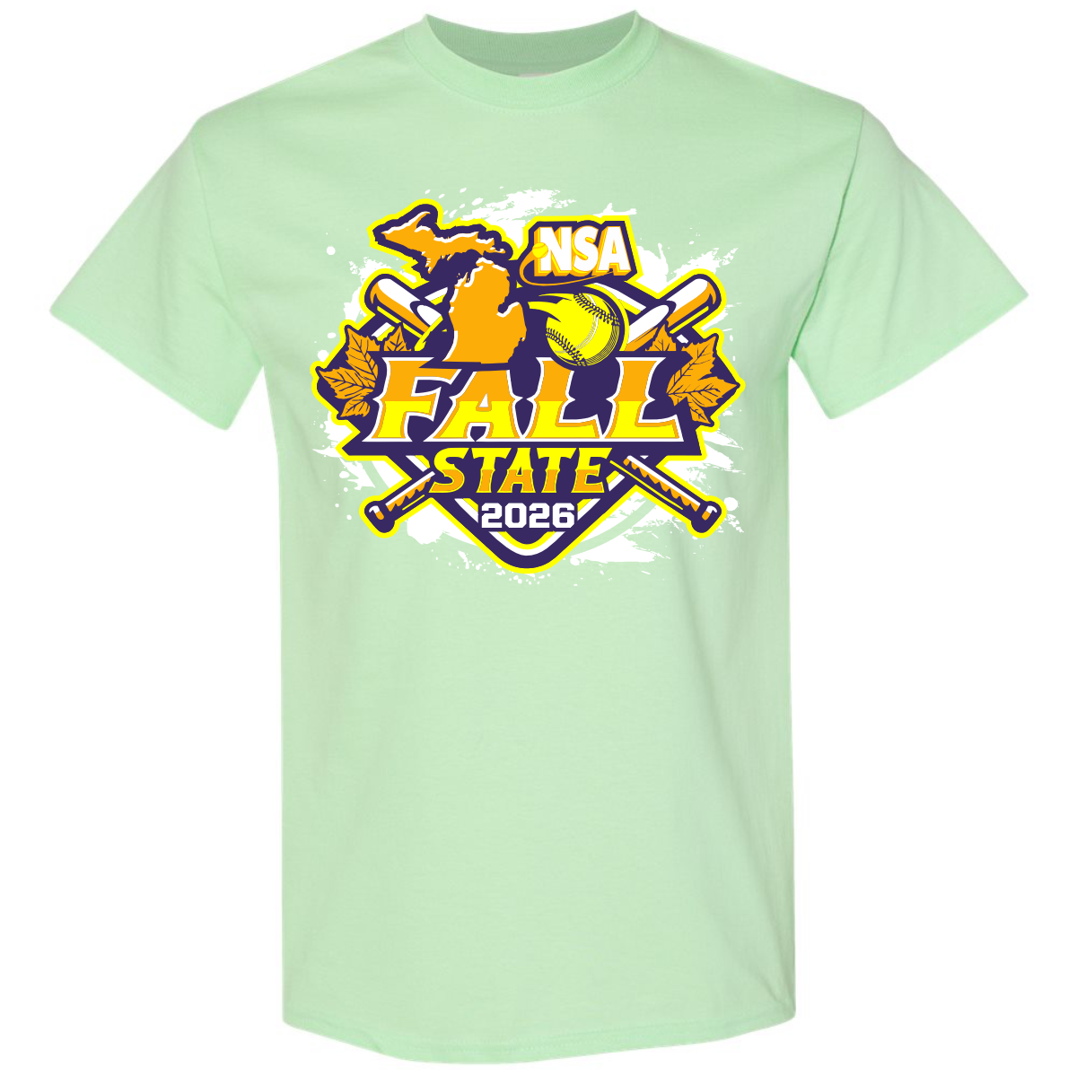 2026 NSA Michigan Fall State Fastpitch Tournament Shirt