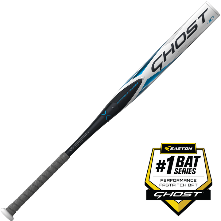 2023 Easton Ghost (-10) Double Barrel Fastpitch Softball Bat: FP23GH10