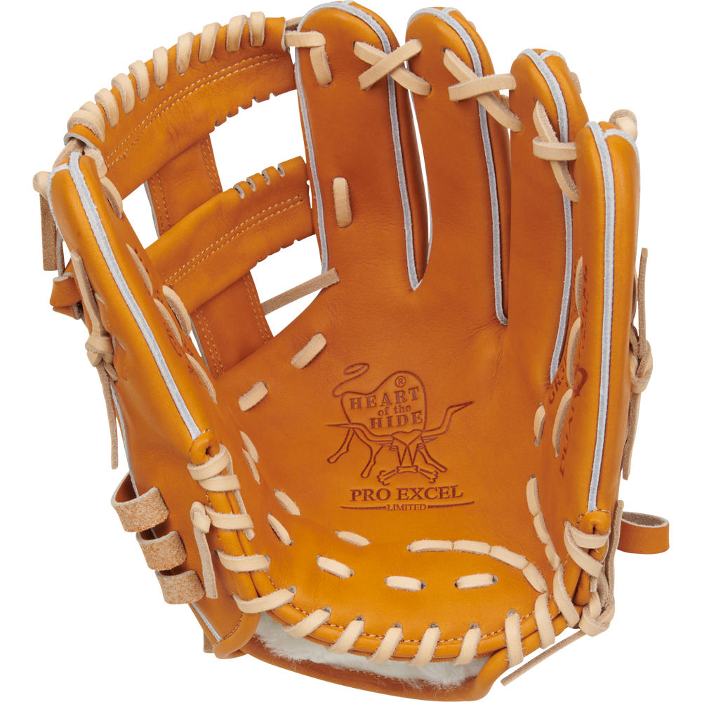 A Rawlings Heart of the Hide 11.5" Japan Series Baseball Glove (GR3HECK4MG) is displayed on a white background.