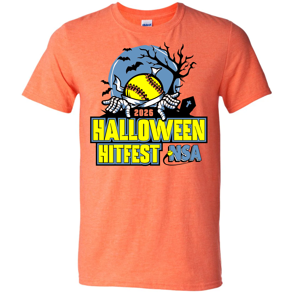 2026 NSA Halloween Hitfest Fastpitch Tournament Shirt