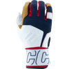 Marucci Blacksmith V2 Full Wrap Youth Batting Gloves: MBG2BKSMFWY