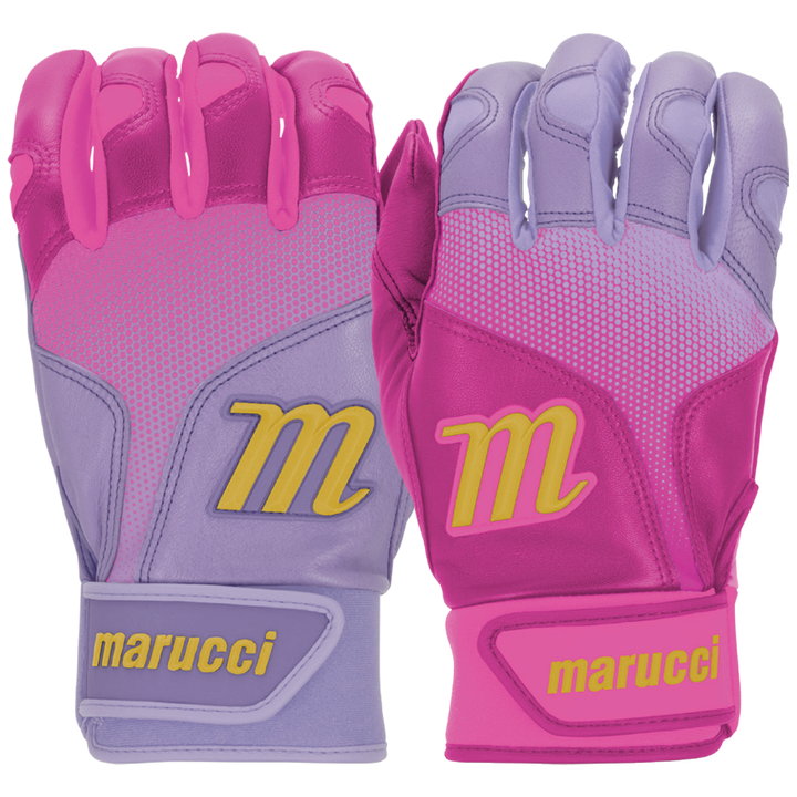 Marucci PWR Fade Adult Batting Gloves: MBGPWRF
