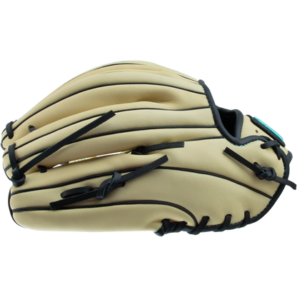 The Marucci Oxbow 44A4 11.75" Baseball Glove (MFG3OX44A4) is a premium infield glove by Marucci, crafted from full-grain cowhide leather and displayed on a crisp white background.